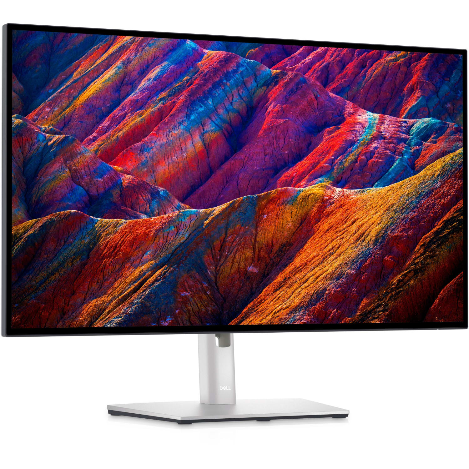 Dell UltraSharp U2723QE 27in Class 4K UHD LCD Monitor - 16:9 - Black, Silver - 27in Viewable - In-plane Switching (IPS) Black Technology - WLED Backlight - 3840 x 2160 - 400 Nit - 5 ms - 75 Hz Refresh Rate - HDMI - USB Hub - Image 4