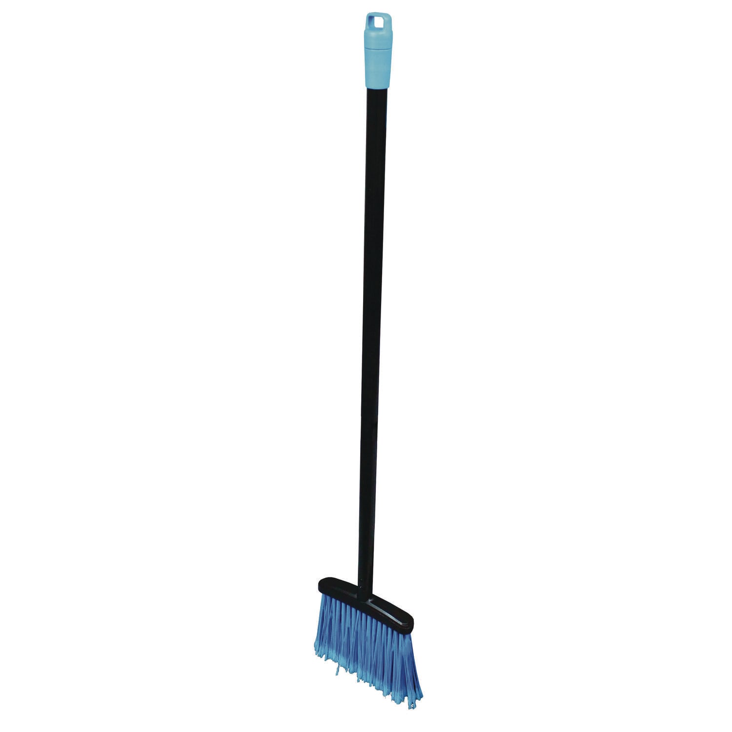 Impact Lobby Dust Pan Broom, 36.86in, Black/Blue, 12/Carton - Image 4