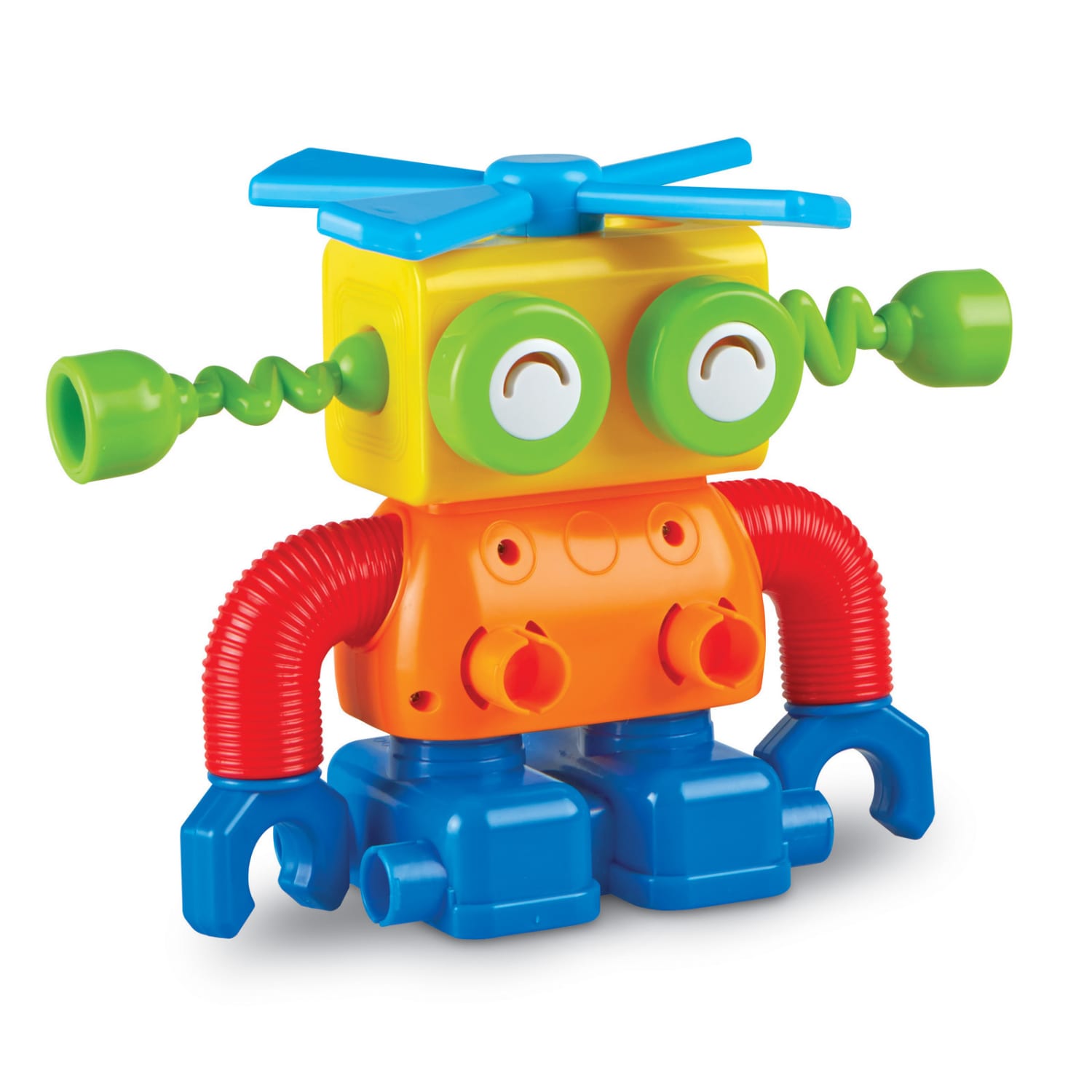 Learning Resources 1-2-3 Build It! Robot Factory, 18 Pieces - Image 4