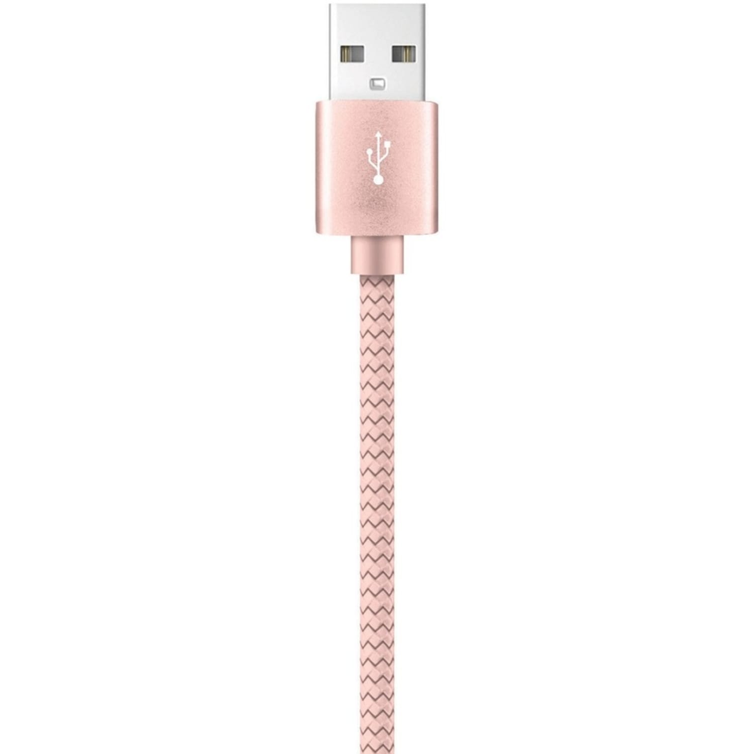 XYST Charge and Sync USB to Lightning Braided Cable, 10 Ft. (Rose Gold) - 10 ft Lightning/USB Data Transfer Cable  - XYSL10704B - Image 4