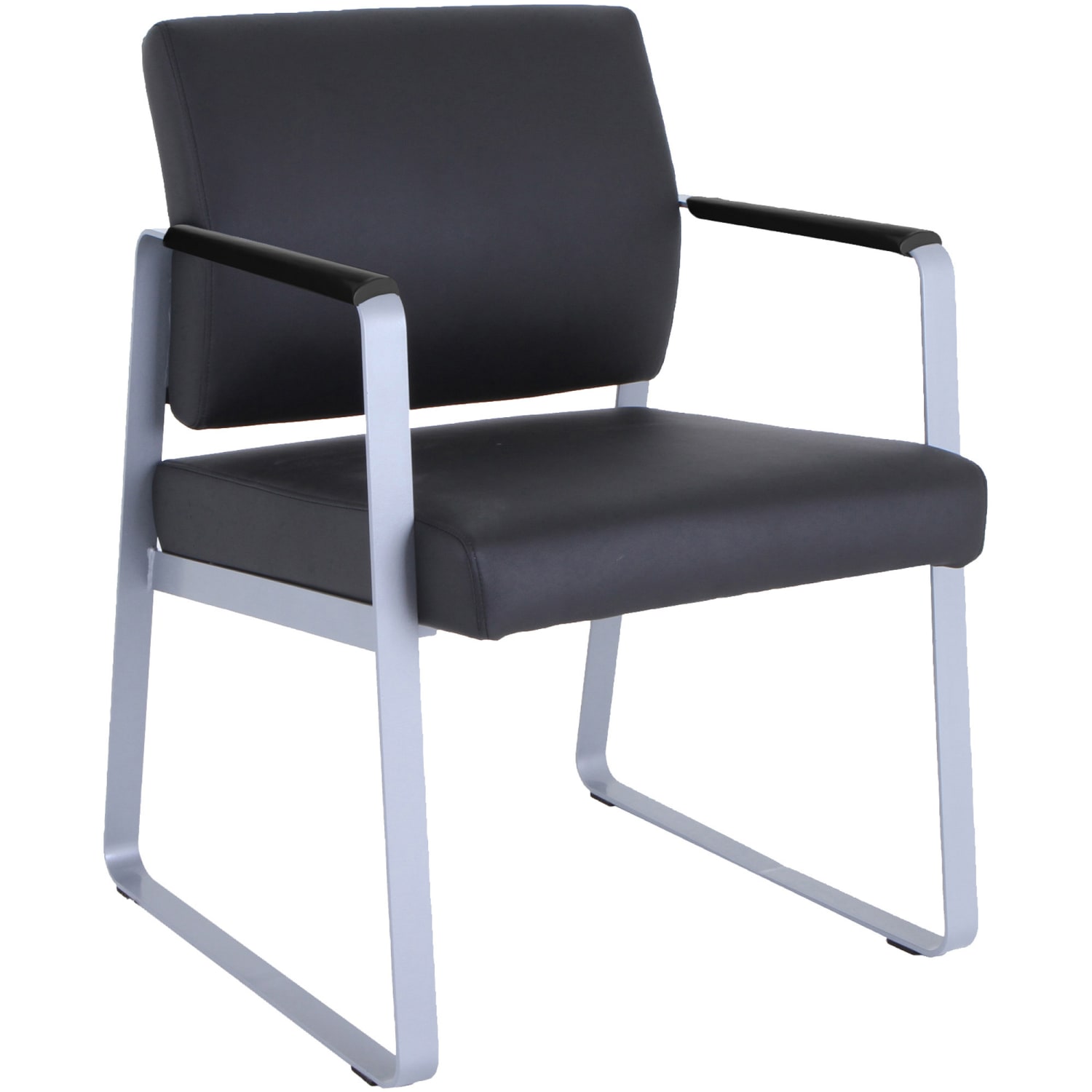 Lorell Healthcare Seating Guest Chair Black PopularChairscom