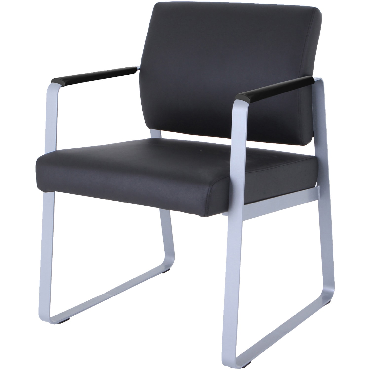 Lorell Healthcare Seating Guest Chair Black PopularChairscom