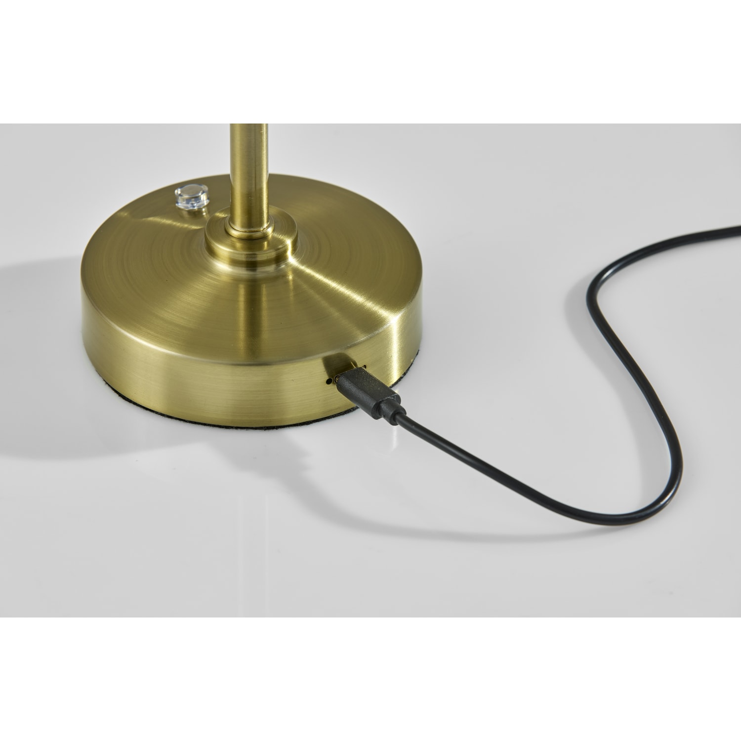 Adesso Ritchie LED Cordless Indoor/Outdoor Table Lamp, 16inH, Antique Brass - Image 6