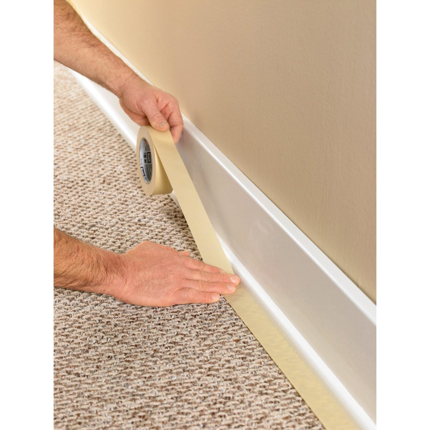 3M Highland Masking Tape, 1in x 60 yd., Cream - Image 3