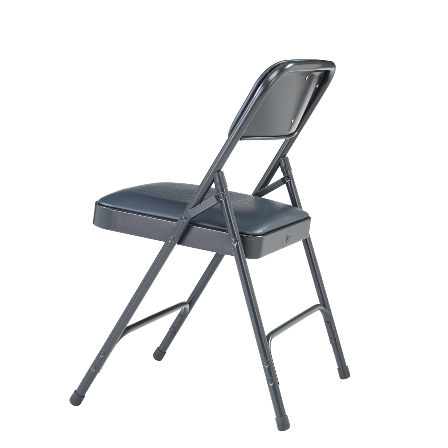 National Public Seating Series 1200 Folding Chairs BlueChar Blue Set Of 4 Chairs PopularChairscom