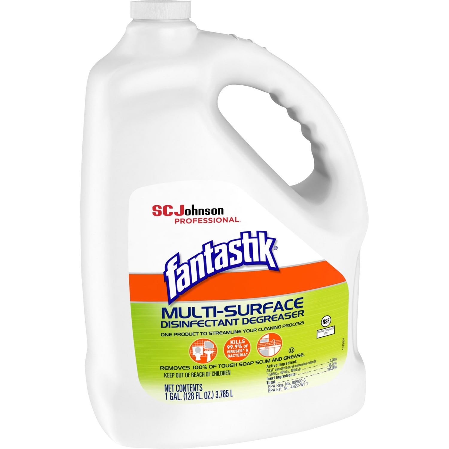 Fantastik Disinfectant Degreaser Spray, Fresh Scent, 1 Gallon - Image 6