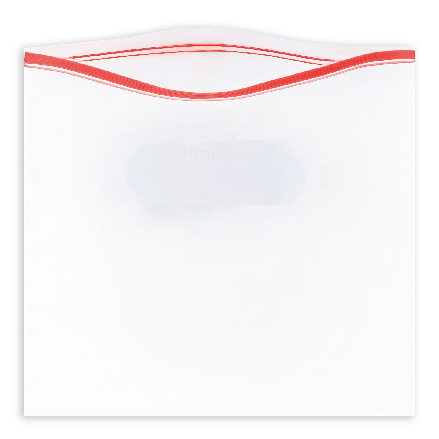 Highmark Plastic Storage Bags, Gallon Size, Clear, Pack Of 500 Bags - Image 3