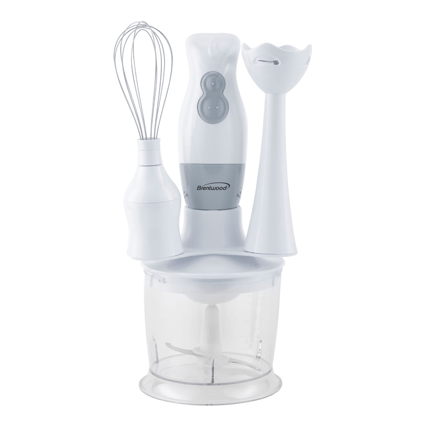 Brentwood HB-38W 2-Speed Hand Blender, White - Image 6