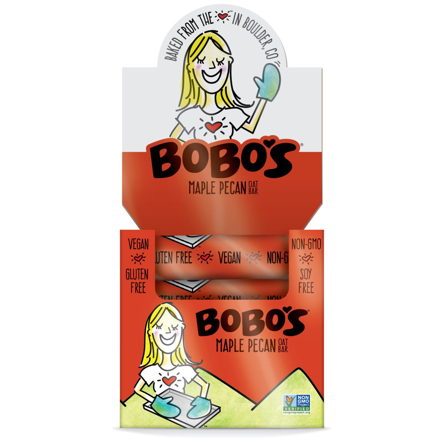 BoBos Oat Bars, Maple Pecan, 3.5 Oz, Box of 12 Bars - Image 3