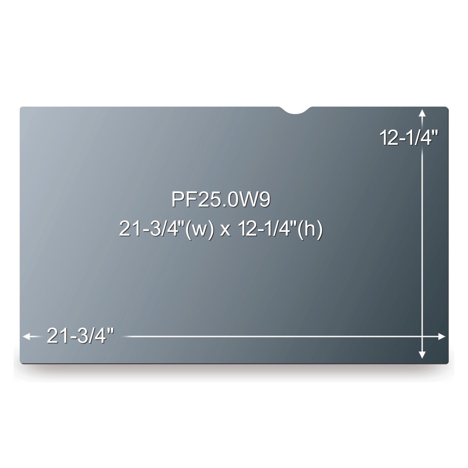 3M Privacy Filter Screen for Monitors, 25in Widescreen (16:9), PF250W9B - Image 5