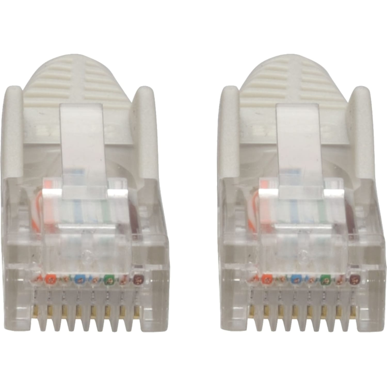 Tripp Lite Cat5e 350 MHz Snagless Molded (UTP) Ethernet Cable (RJ45 M/M) PoE White 5 ft. (1.52 m) - Category 5e - N001005WH - Image 4