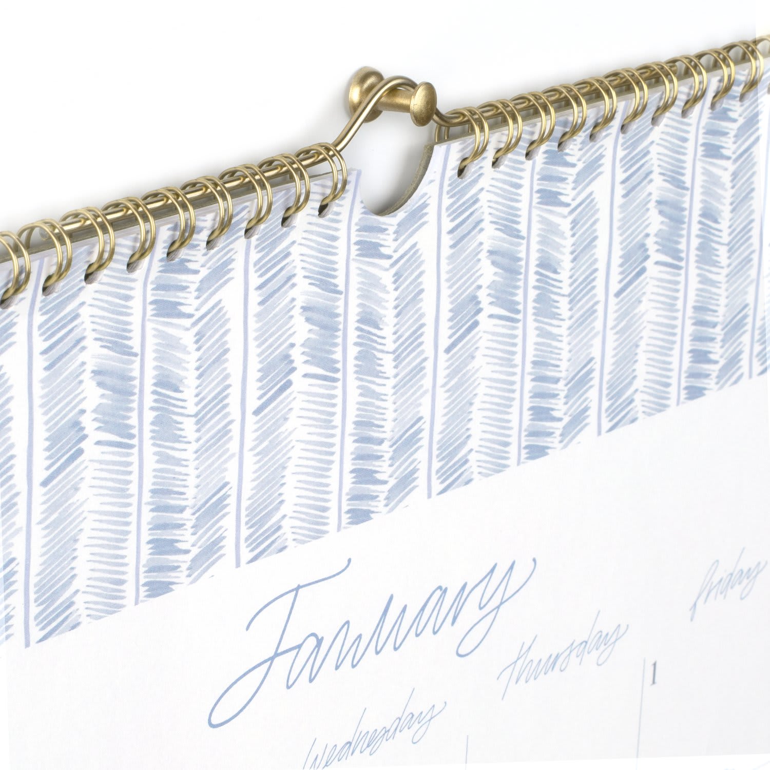 Leah Bisch for Mead Cambridge 2027 Monthly Wall Calendar, Herringbone, Medium, 15in x 12in - Image 4