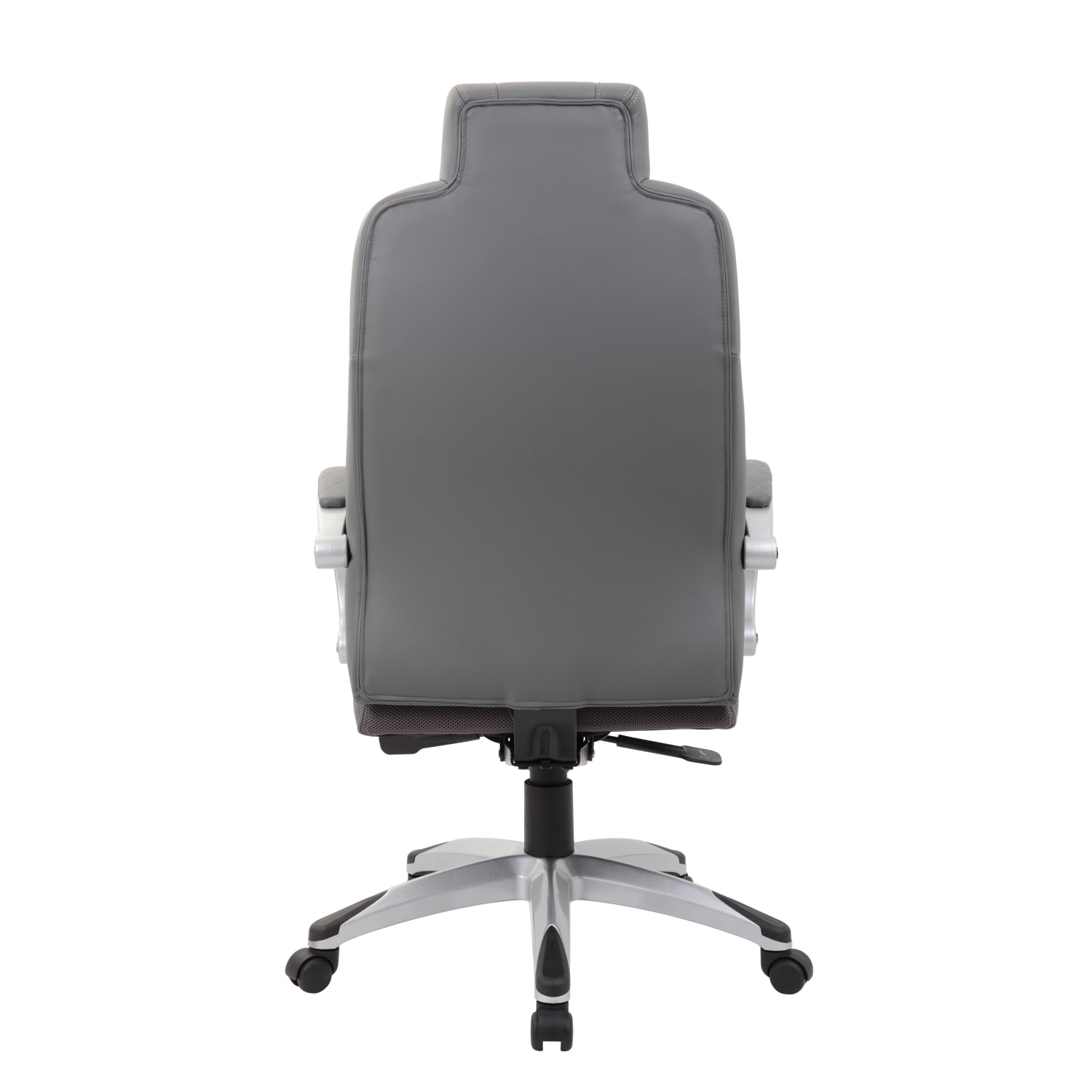 Boss Office Products Hinged Arm Ergonomic HighBack Chair Gray PopularChairscom Boss Office Products Hinged Arm Ergonomic High Back Chair Gray PopularChairscom
