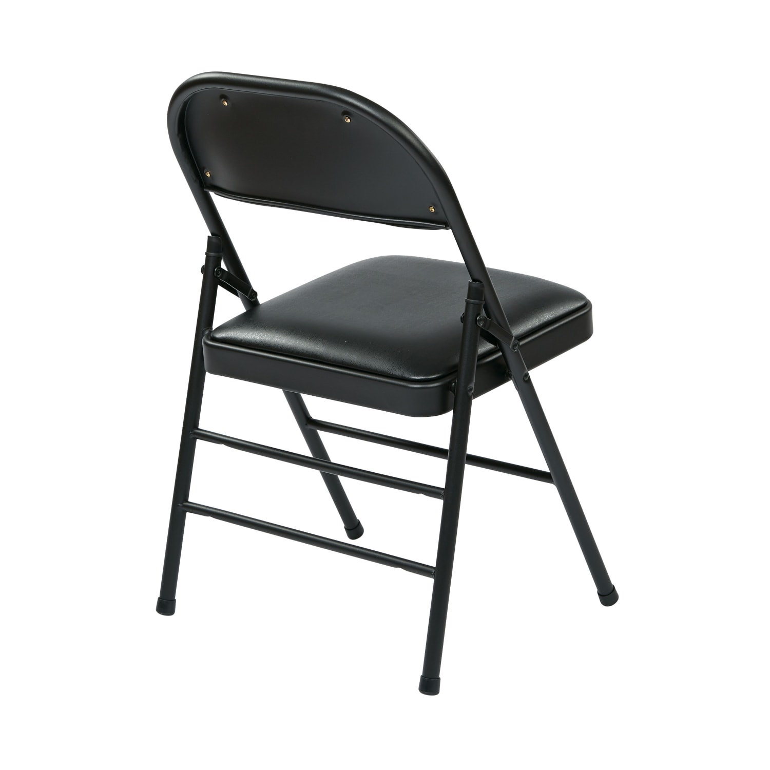 Office Star Work Smart Vinyl MidBack Folding Chairs Black Pack Of 4 PopularChairscom Office Star Work Smart Vinyl Mid Back Folding Chairs Black Pack Of 4 PopularChairscom