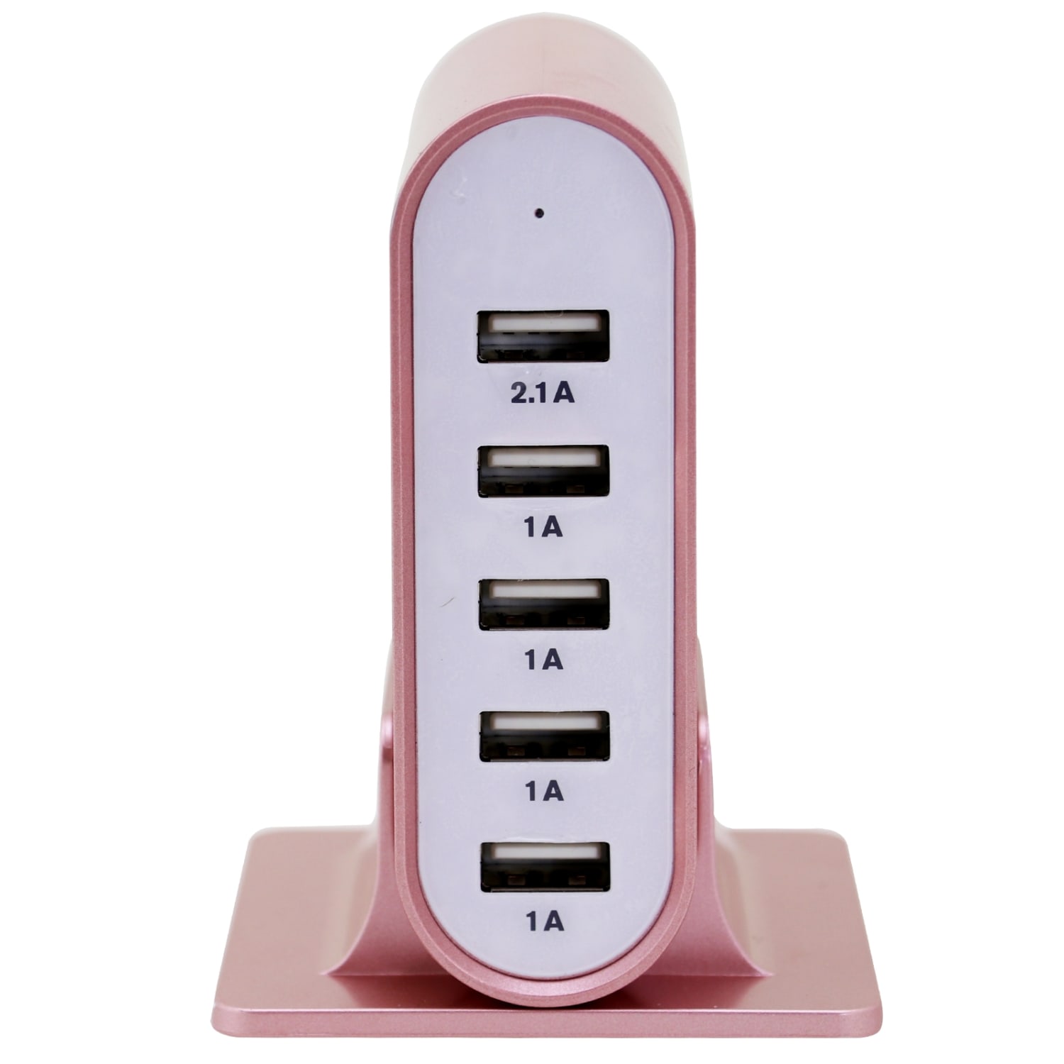 Trexonic 5-Port USB Compact Charging Station, Rose Gold - Image 5