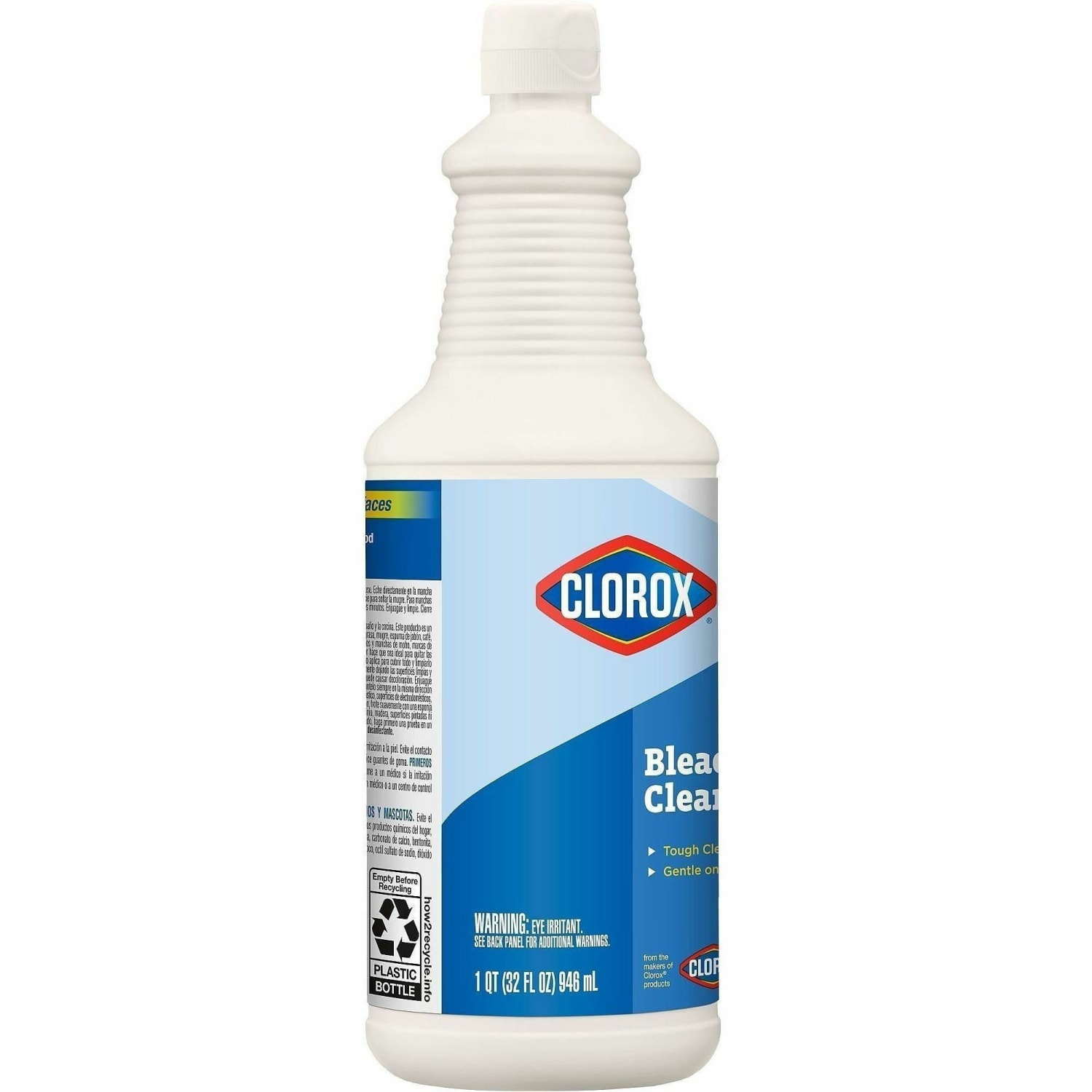 Clorox Commercial Solutions Bleach Cream Cleanser - 32 fl oz (1 quart) - Clear - 256 / Bundle - Image 3