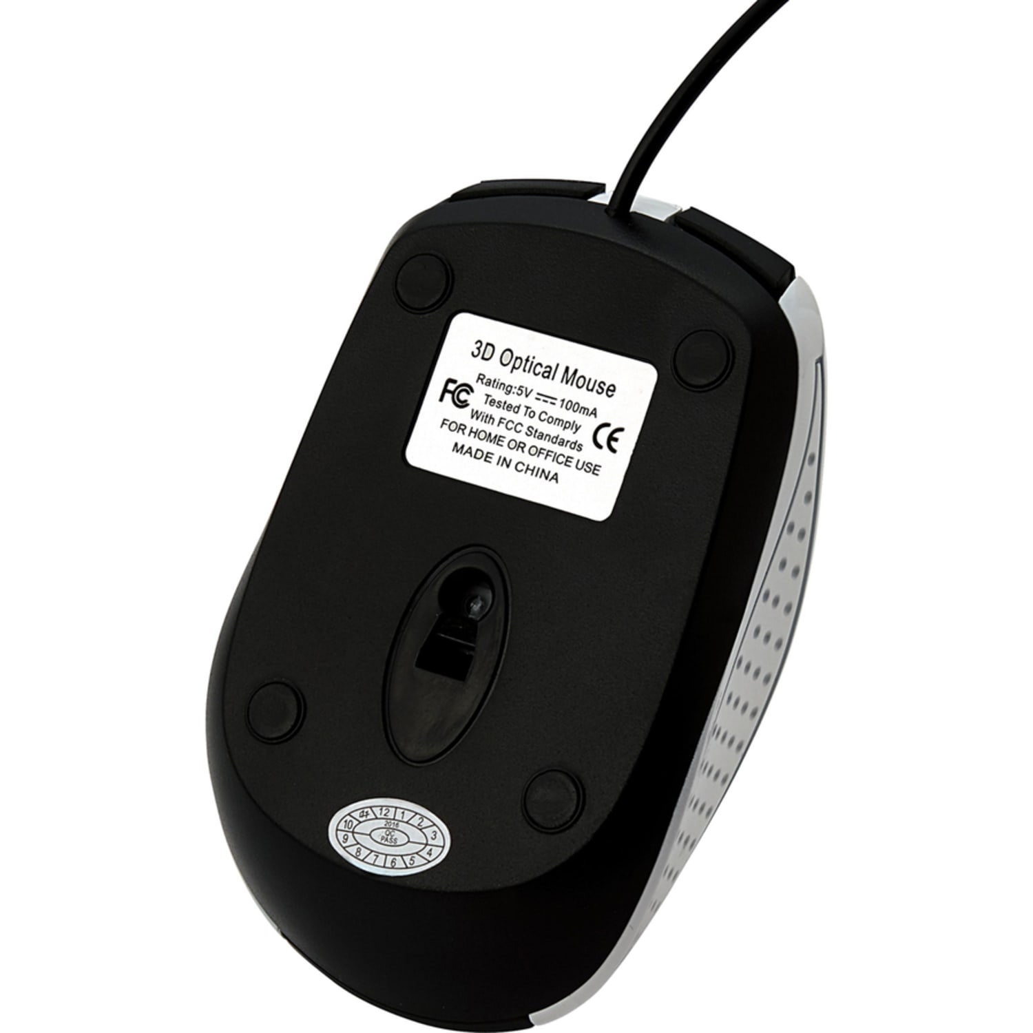 Verbatim Notebook Optical Mouse For USB Type A, White - Image 4