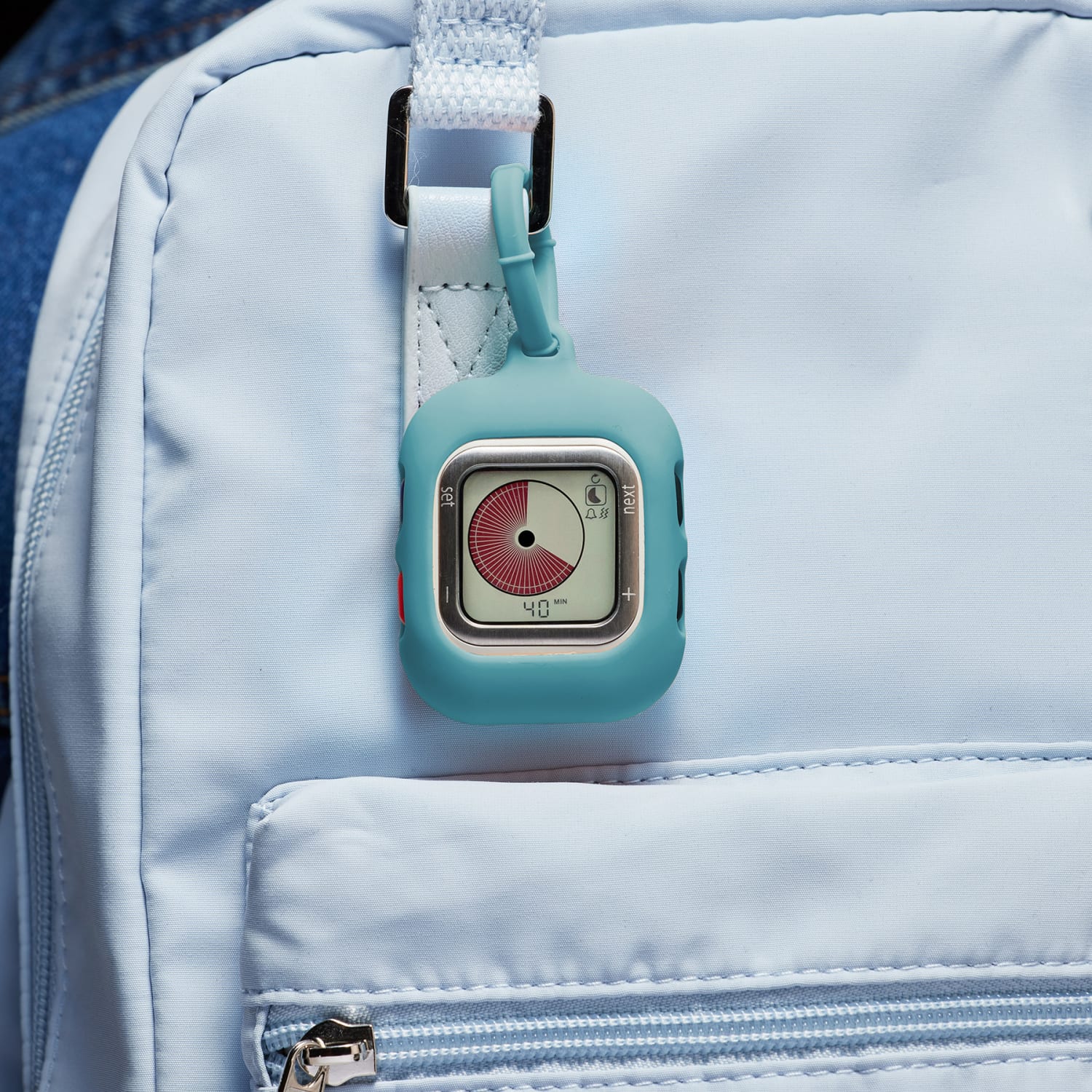Time Timer Watch FOB Accessory, Caribbean Blue, Pack Of 3 Accessories - Image 6