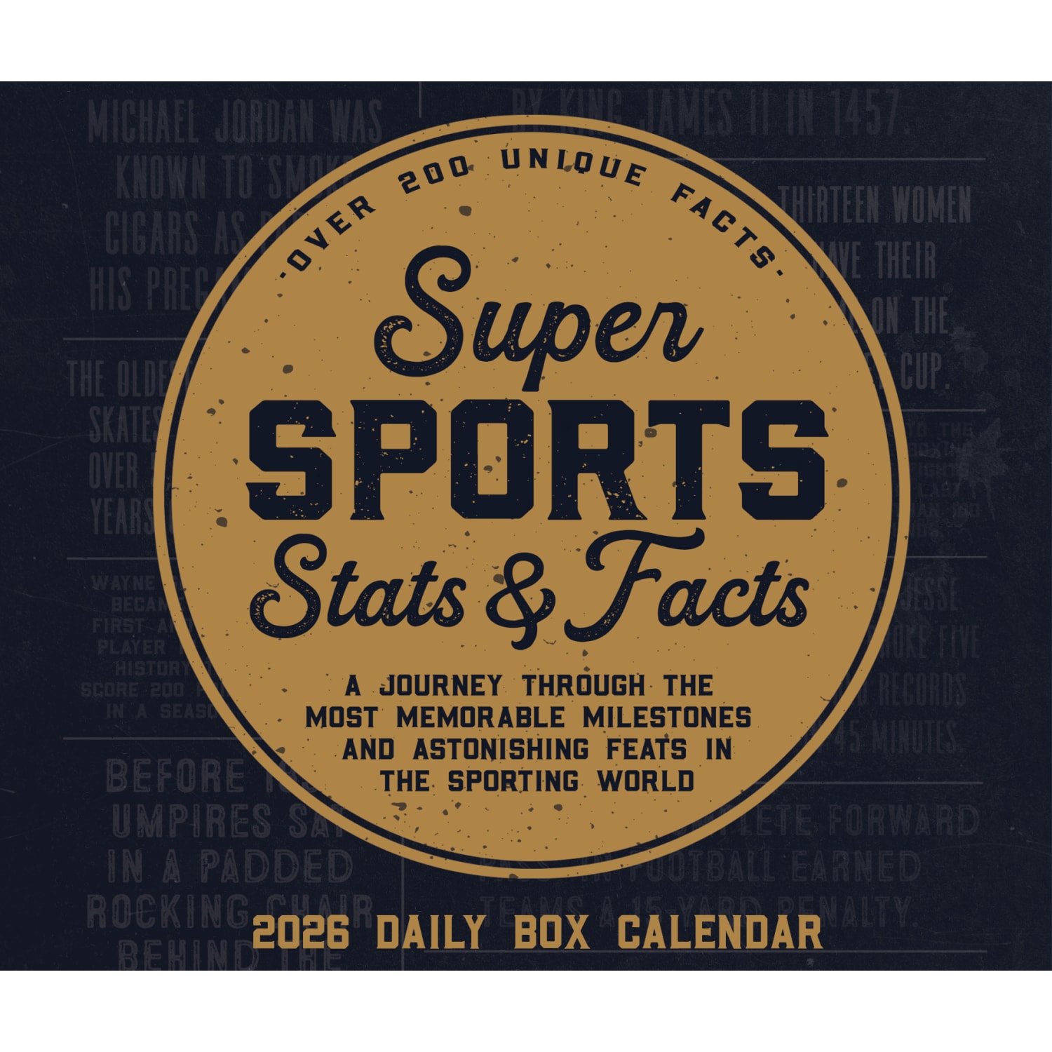 2026 Willow Creek Press Page-A-Day Daily Desk Calendar, 6-1/4in x 5-1/2in, Super Sports Stats & Facts, January To December, 55229 - Image 5