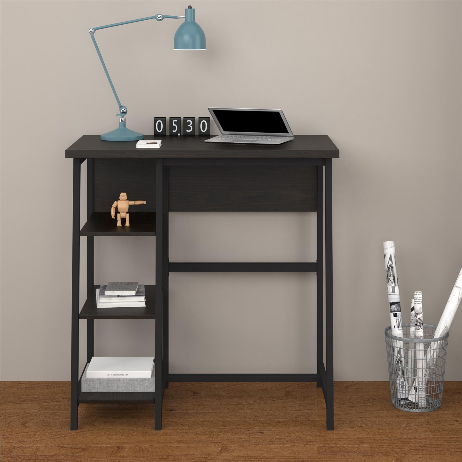 Ameriwood Home Coleton 42inW Standing Desk, Espresso - Image 5