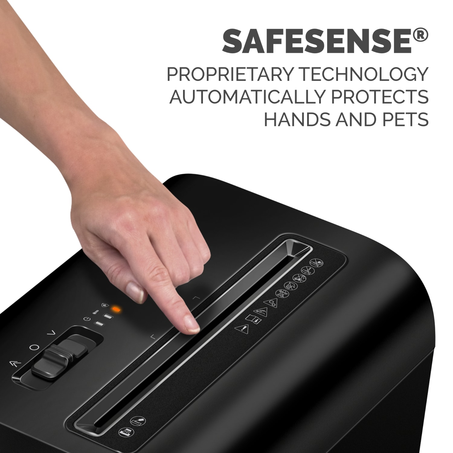 Fellowes Powershred LX65 10-Sheet Cross-Cut Deskside Paper Shredder - Image 4