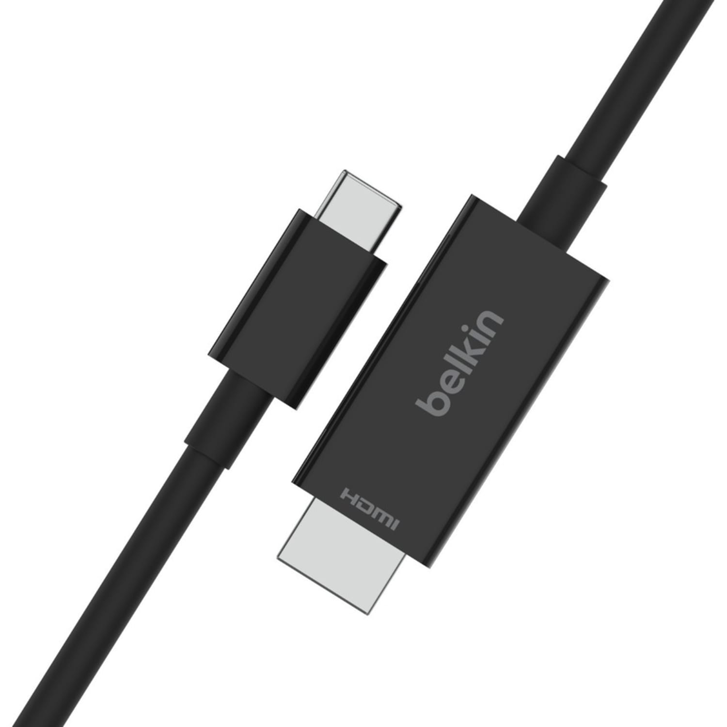 Belkin Connect - Adapter cable - 24 pin USB-C male to HDMI male - 6.6 ft - black - 8K60Hz support, DP Alt mode support, passive - Image 3