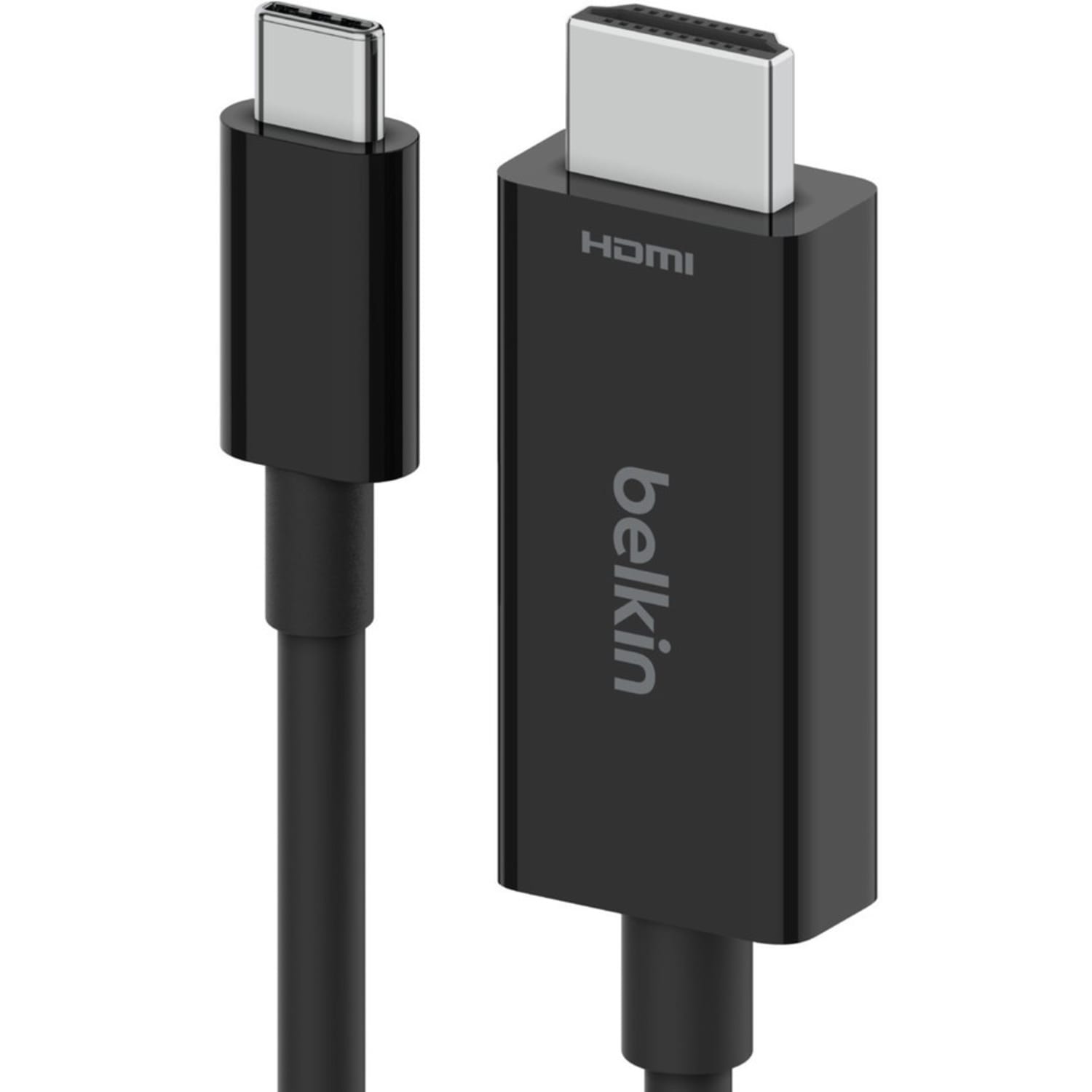 Belkin Connect - Adapter cable - 24 pin USB-C male to HDMI male - 6.6 ft - black - 8K60Hz support, DP Alt mode support, passive - Image 4