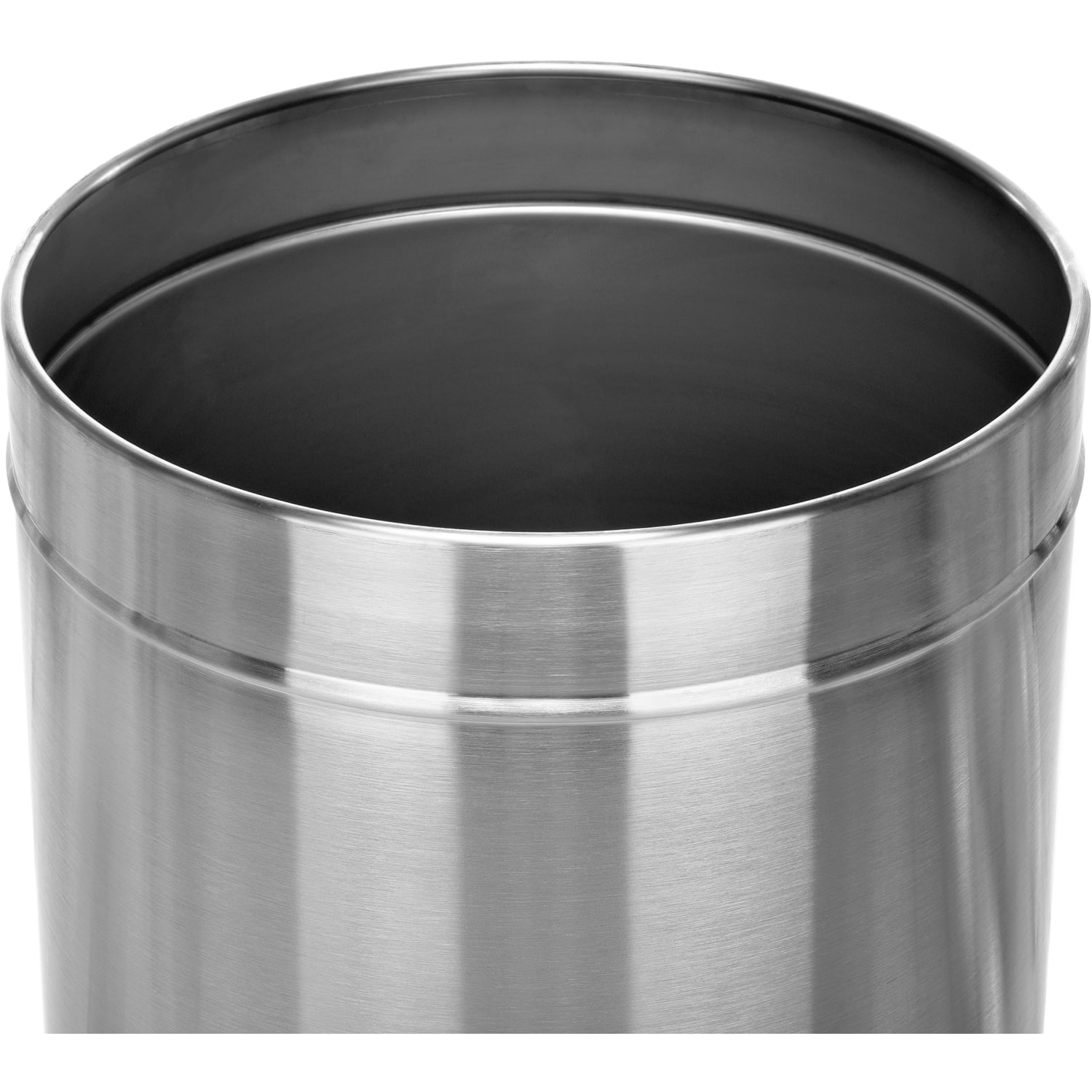 Alpine Commercial Open Top Indoor Trash Can, 27 Gallon, Stainless Steel - Image 5