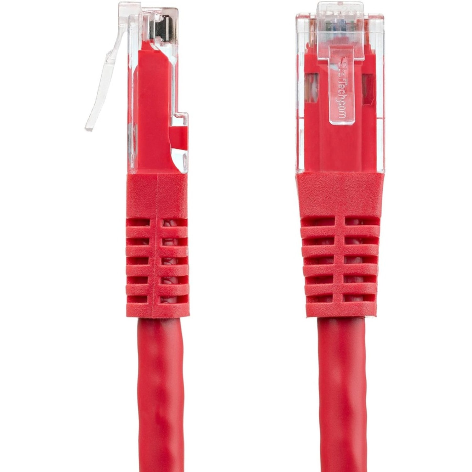 StarTech.com 2ft CAT6 Ethernet Cable - Red Molded Gigabit CAT 6 Wire - Image 4