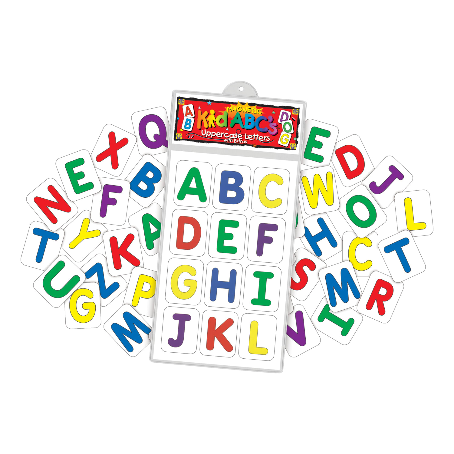 Barker Creek Learning Magnets Now I Know My ABCs Kit, Pre-K To Grade 3 - Image 3