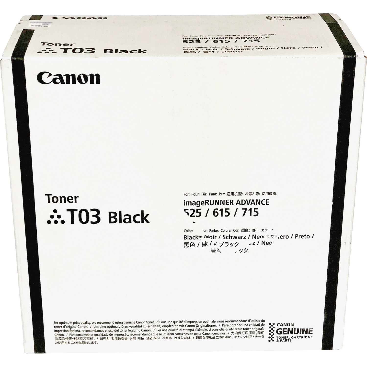 Canon T03 Original Laser Toner Cartridge - Black - 1 Each - 51500 Pages - Image 3