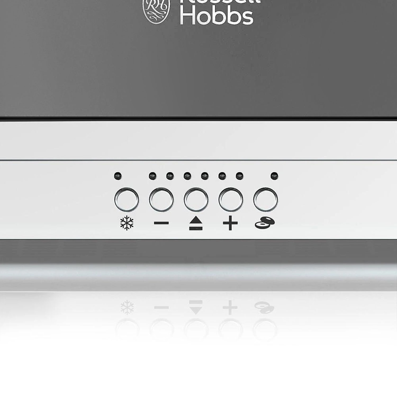 Russell Hobbs Stainless-Steel 2-Slice Extra-Wide-Slot Long Toaster With Glass Accent, Black - Image 6