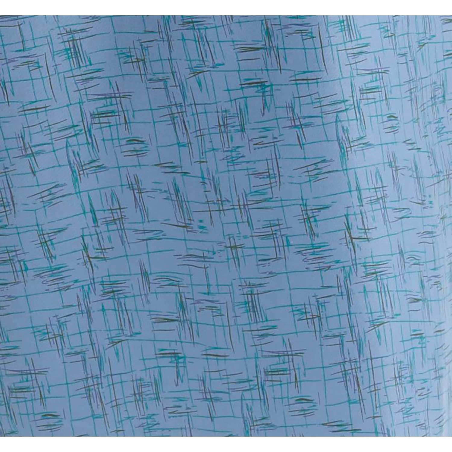Medline Angle Back And Tie-Side Print Gowns, 3 1/2in In-Sleeve, Cascade Blue, Pack Of 12