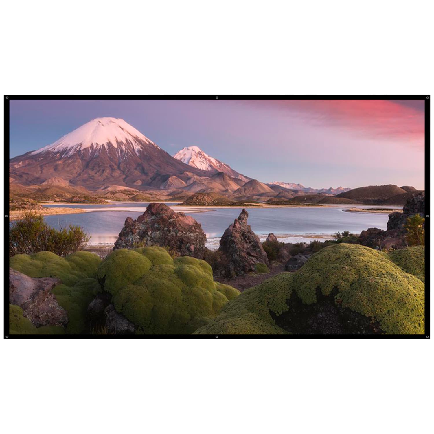 Mount-It! MI-640 Portable Projector Screen, 49in x 89in - Image 3