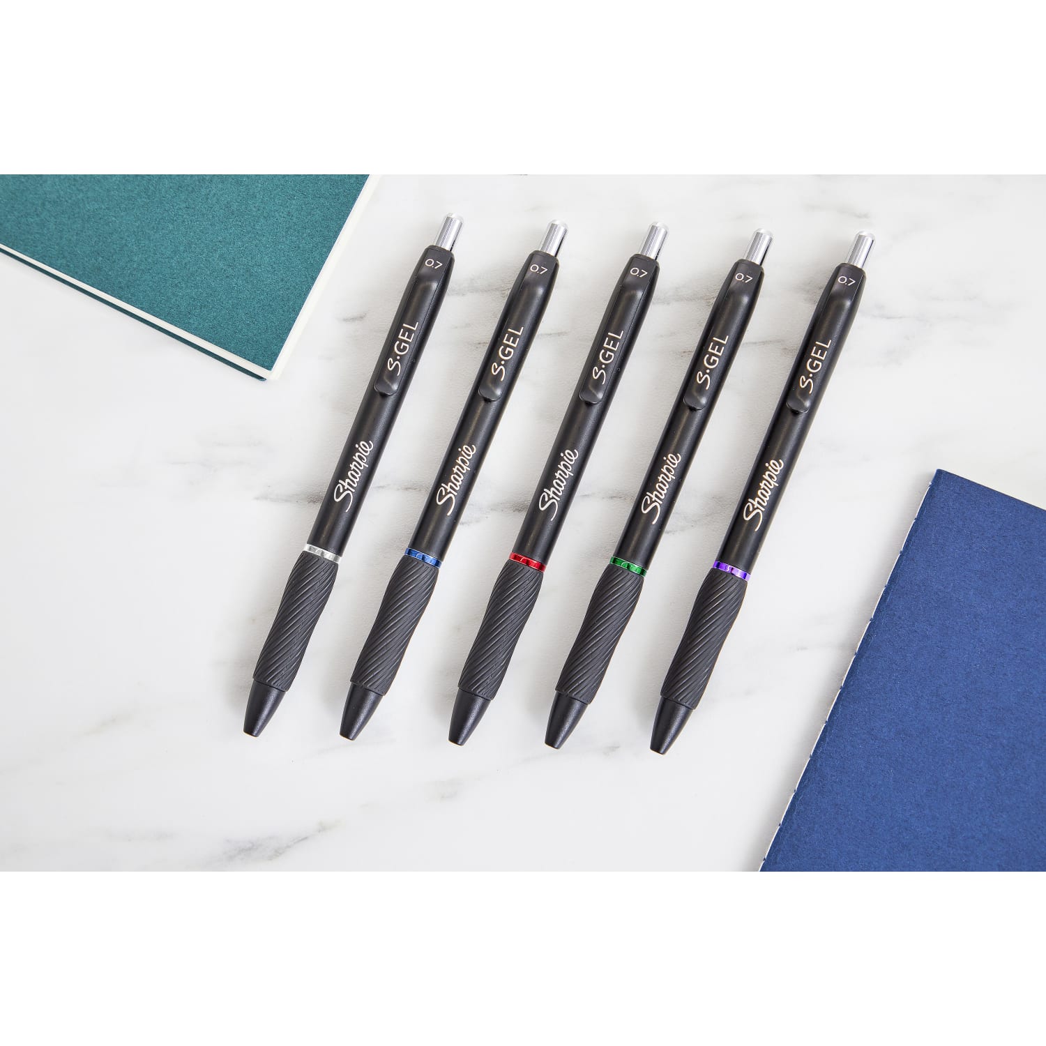 Sharpie S-Gel Fashion Barrel Gel Pens, Medium Point, 0.7 mm, Assorted Barrel, Assorted Ink, Pack Of 12 Pens - Image 4