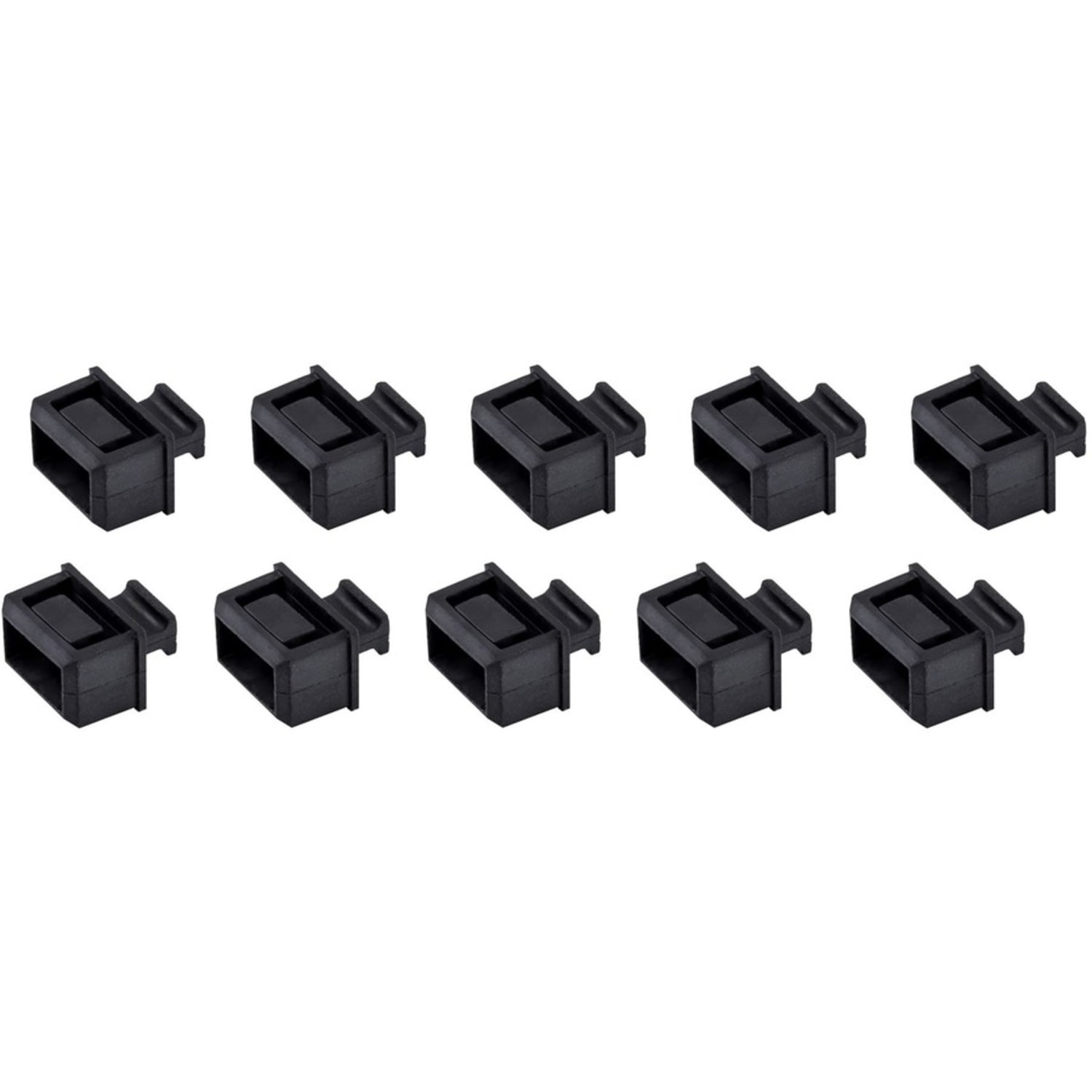 StarTech.com SFP Dust Covers - 10 Pack - Fiber Optic Dust Caps - SFP+/SFP Plug with Tab - SFP Port Cover - SFPCAP10 - Image 4