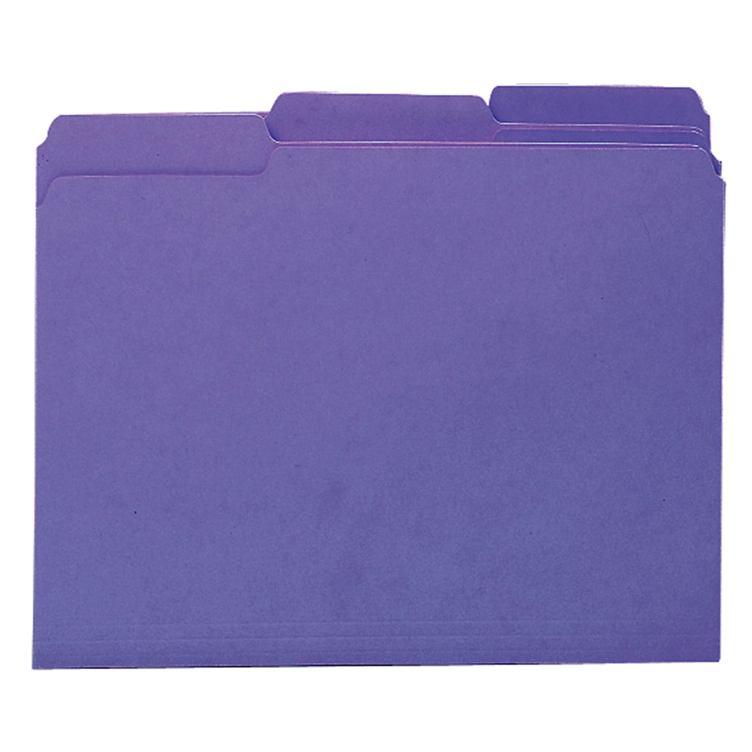 Smead Interior Folders, Letter Size, Purple, Box Of 100