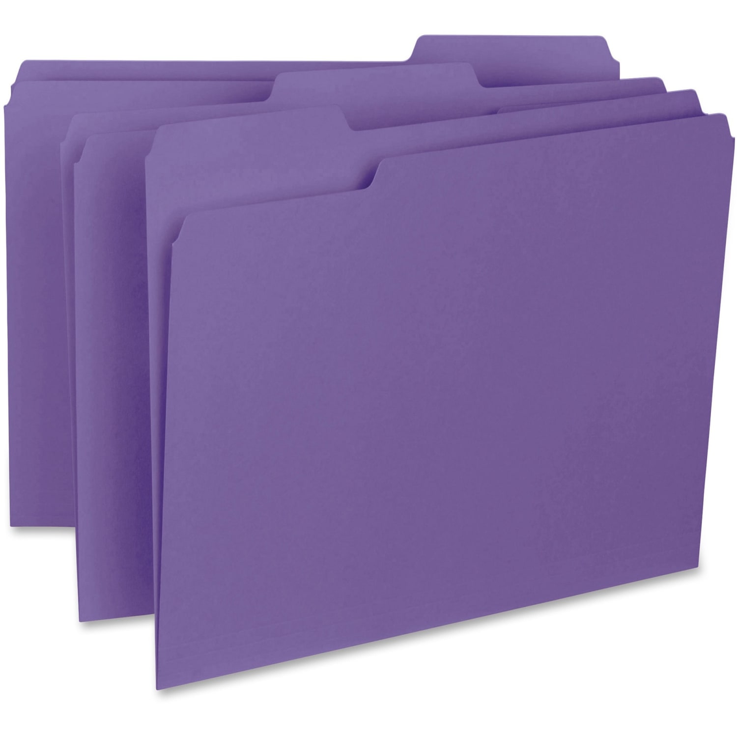Smead Interior Folders, Letter Size, Purple, Box Of 100 - Image 4