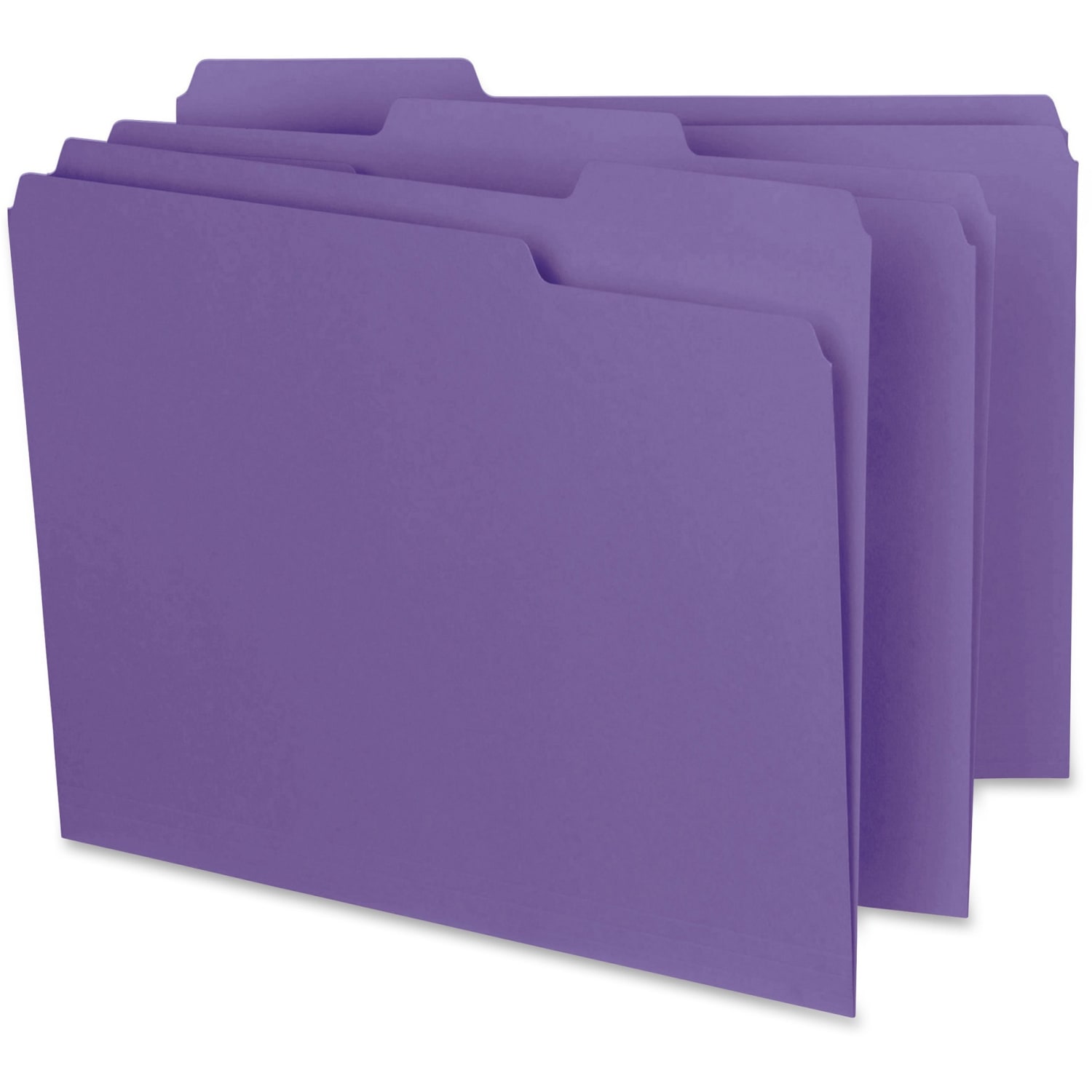 Smead Interior Folders, Letter Size, Purple, Box Of 100 - Image 5