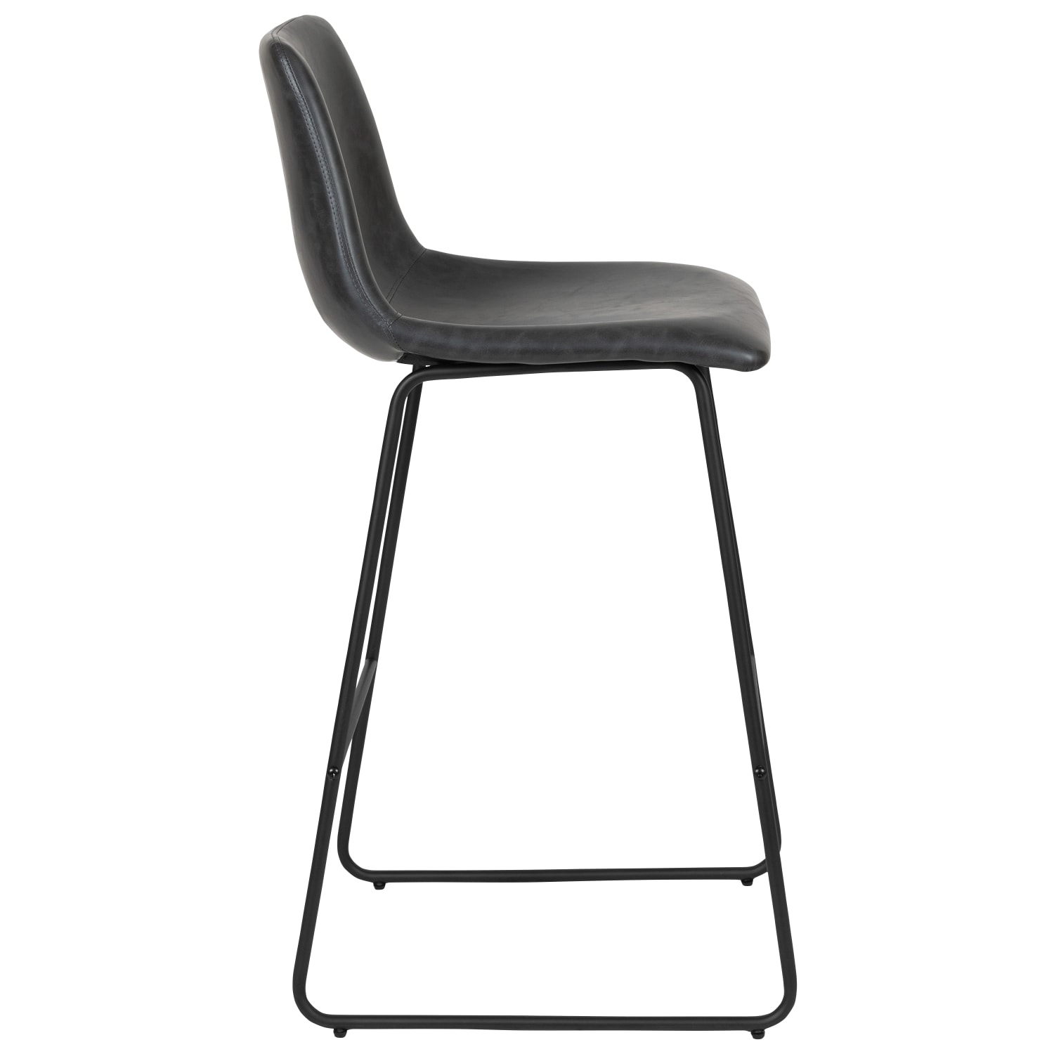 Flash Furniture LeatherSoft Faux Leather 30in Bar Stools Set Of 2 Bar Stools GrayBlack PopularChairscom Flash Furniture LeatherSoft Faux Leather 30in Bar Stools Set Of 2 Bar Stools GrayBlack PopularChairscom