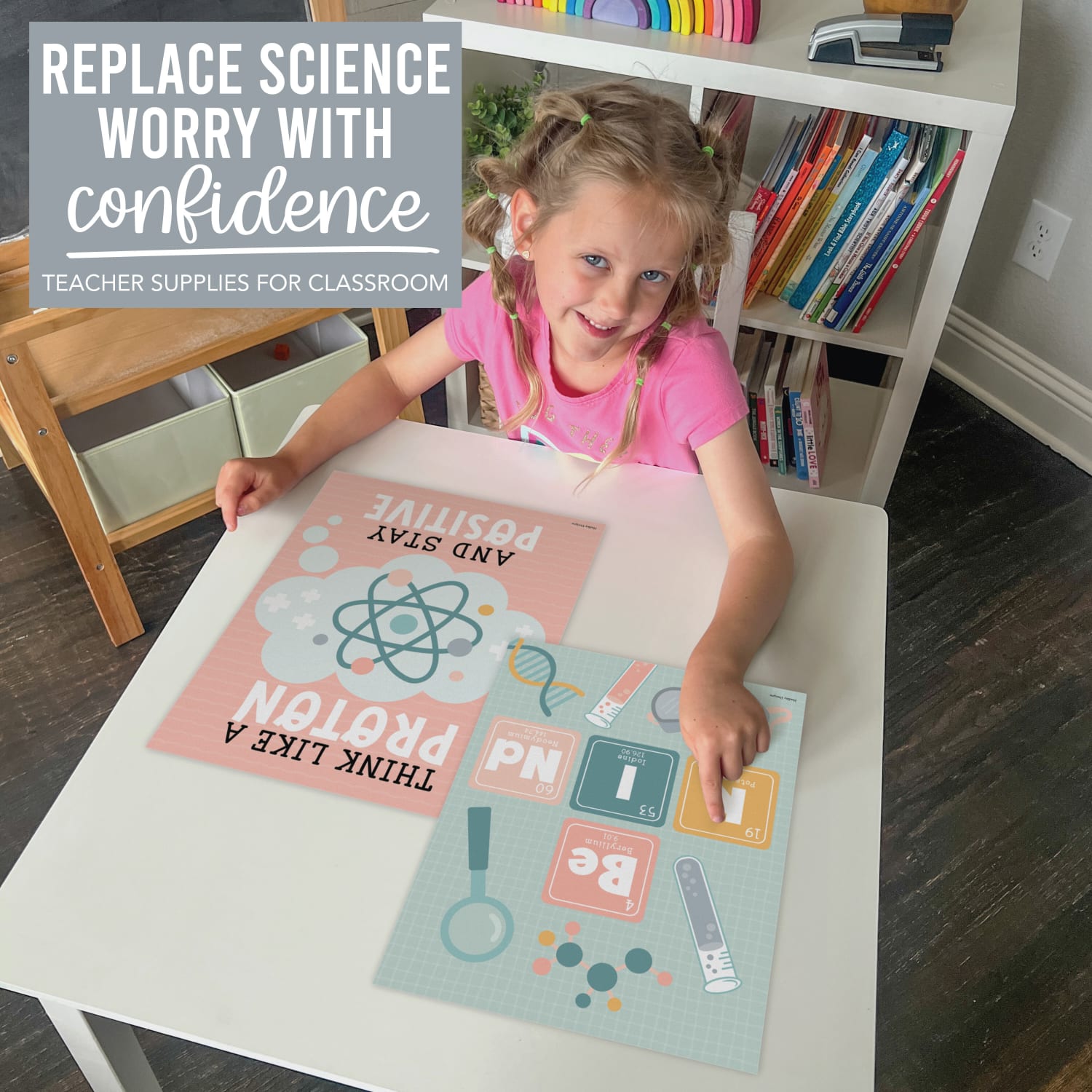 Hadley Designs Posters, Boho Science Bulletin Board Classroom Posters, Set Of 6 - Image 6