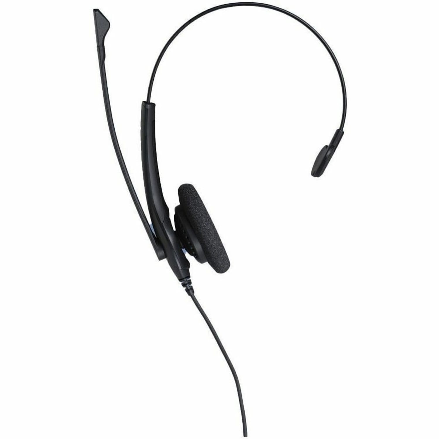 Jabra BIZ 2400 II QD Headset - Mono - Quick Disconnect - Wired - Over-the-head - Monaural - Supra-aural - 2403820205 - Image 3