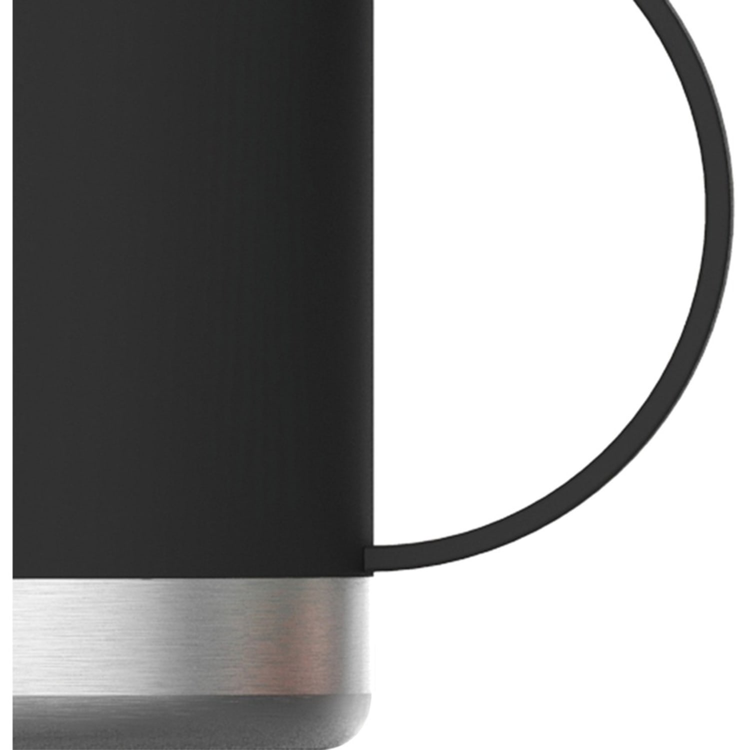 ASOBU The Ultimate Stainless Steel Ceramic-Coated Coffee Mug, 12-Oz., Black - Image 3