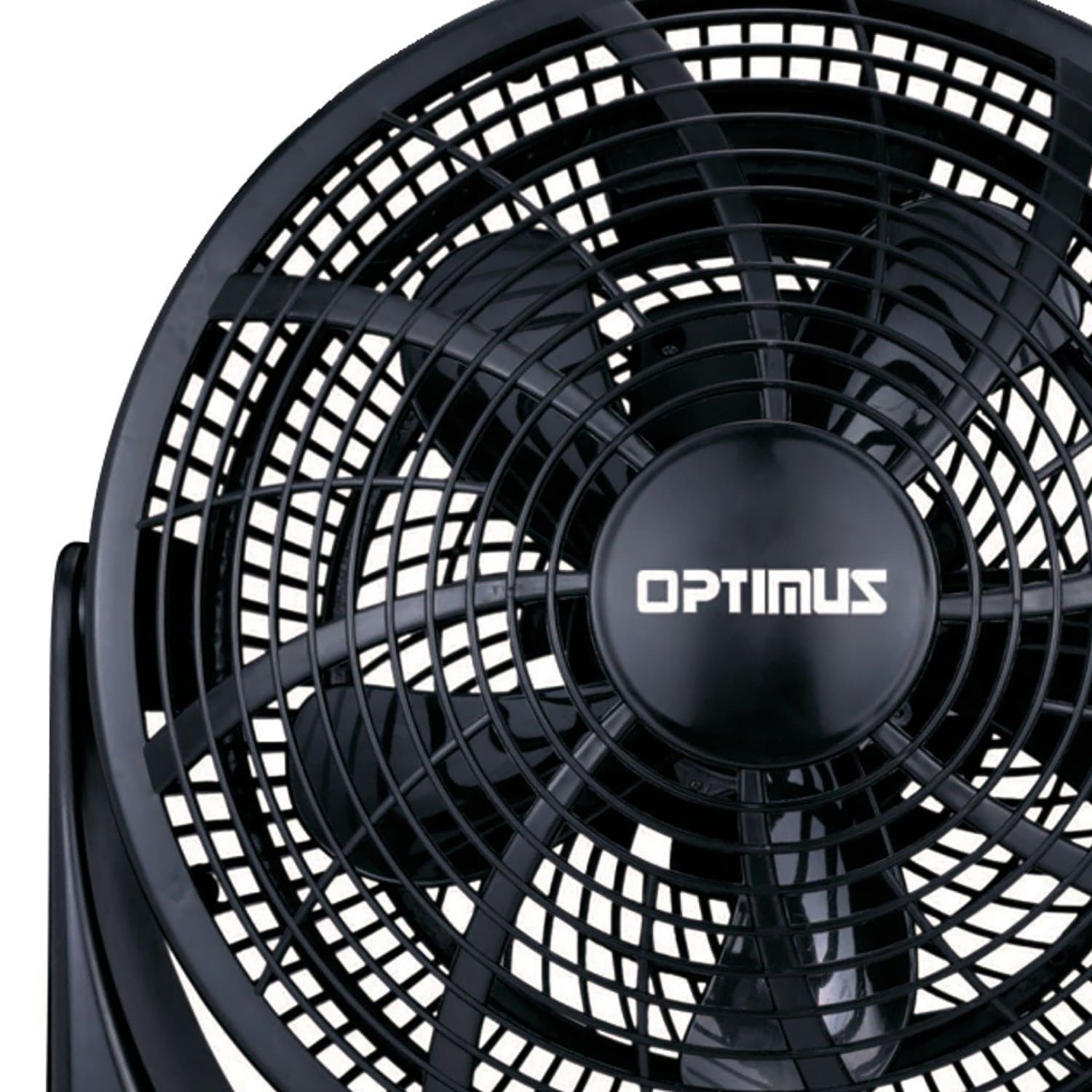 Optimus Turbo High-Performance Air Circulator, 14-1/2in x 16in, Black - Image 4