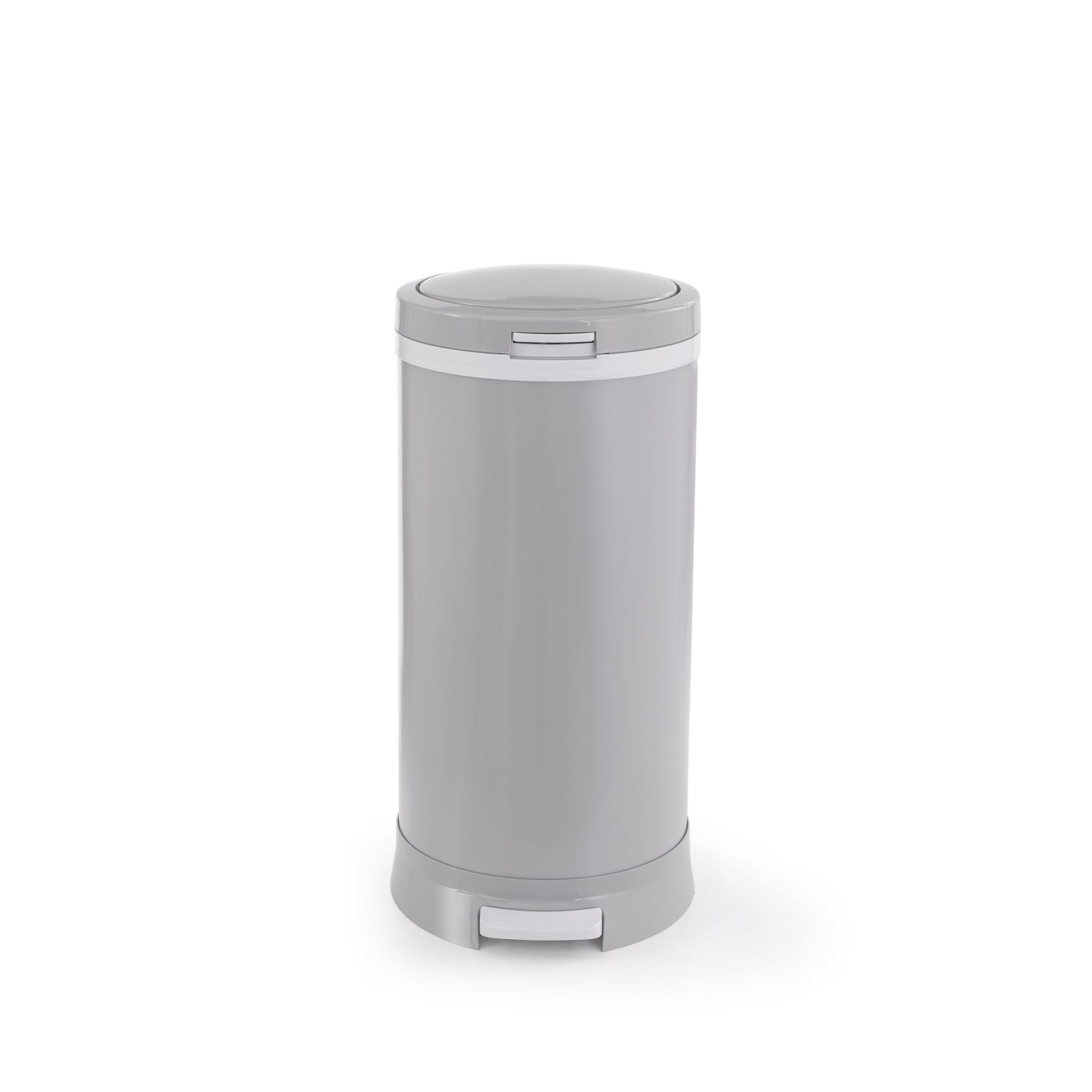 Bubula Steel Diaper Pail, 9 Gallons, Gray - Image 3