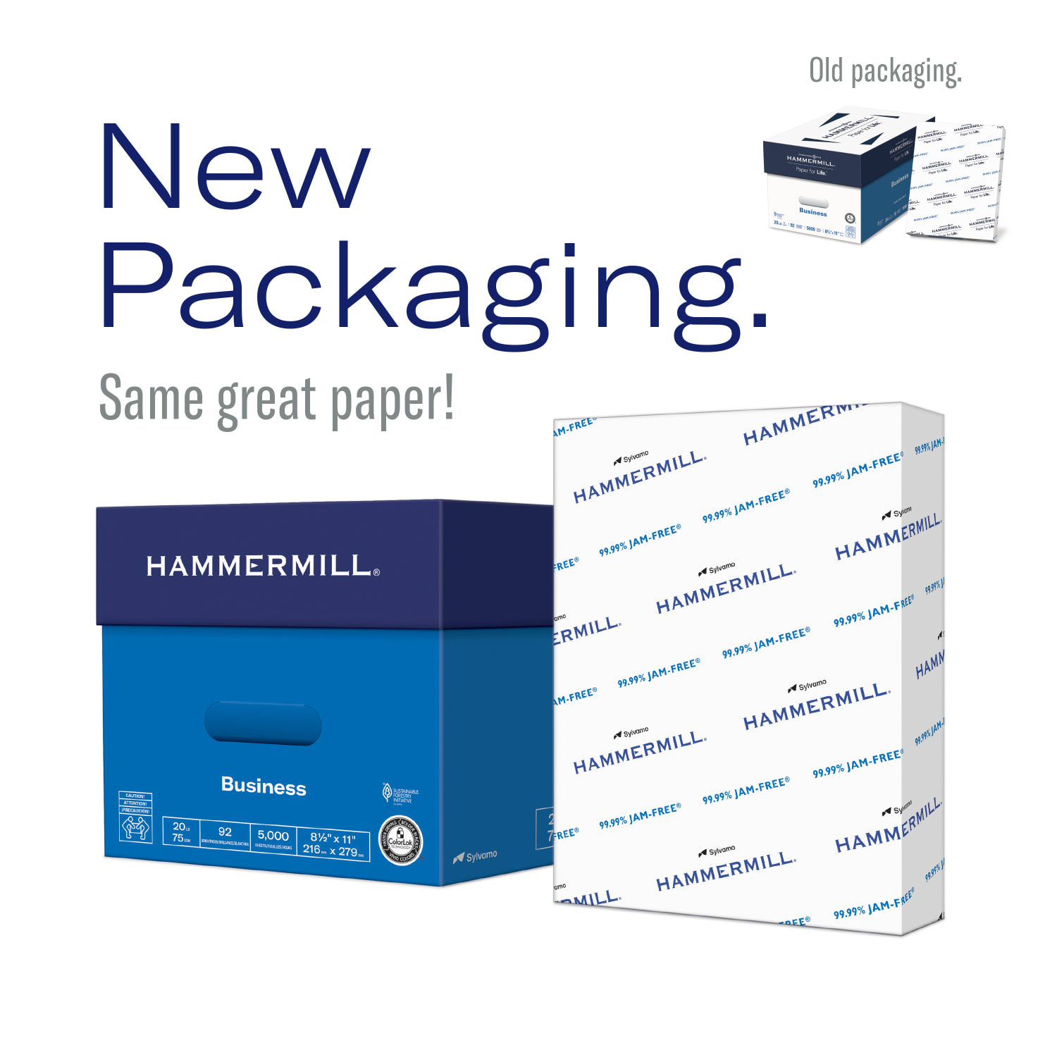 Hammermill 3-Hole Punched Printer & Copier Paper, 400 Reams, White, Letter Size, 92 Brightness, 500 Sheets Per Ream, Pallet Of 40 Cases - 105031P - Image 3
