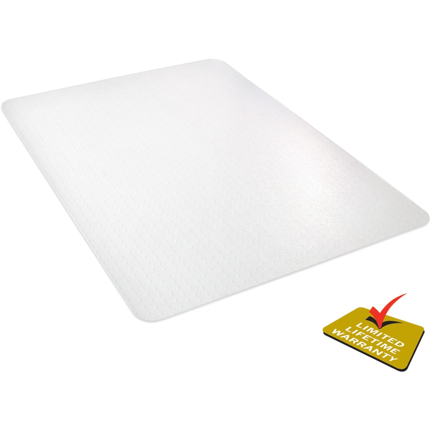 Deflecto Polycarbonate Chair Mat For Pile Carpets, 46inW x 60inD, Clear - Image 4