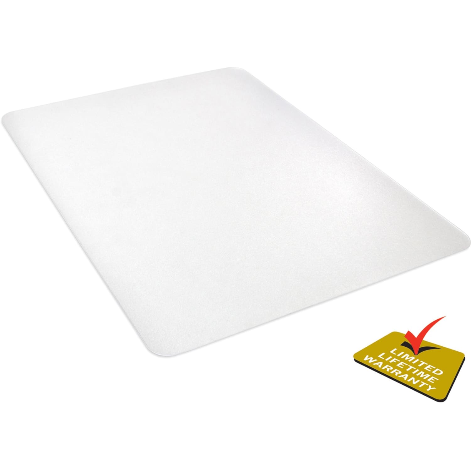 Deflecto Clear Polycarbonate Chair Mat For Hard Floors, 46inW x 60inD - Image 3