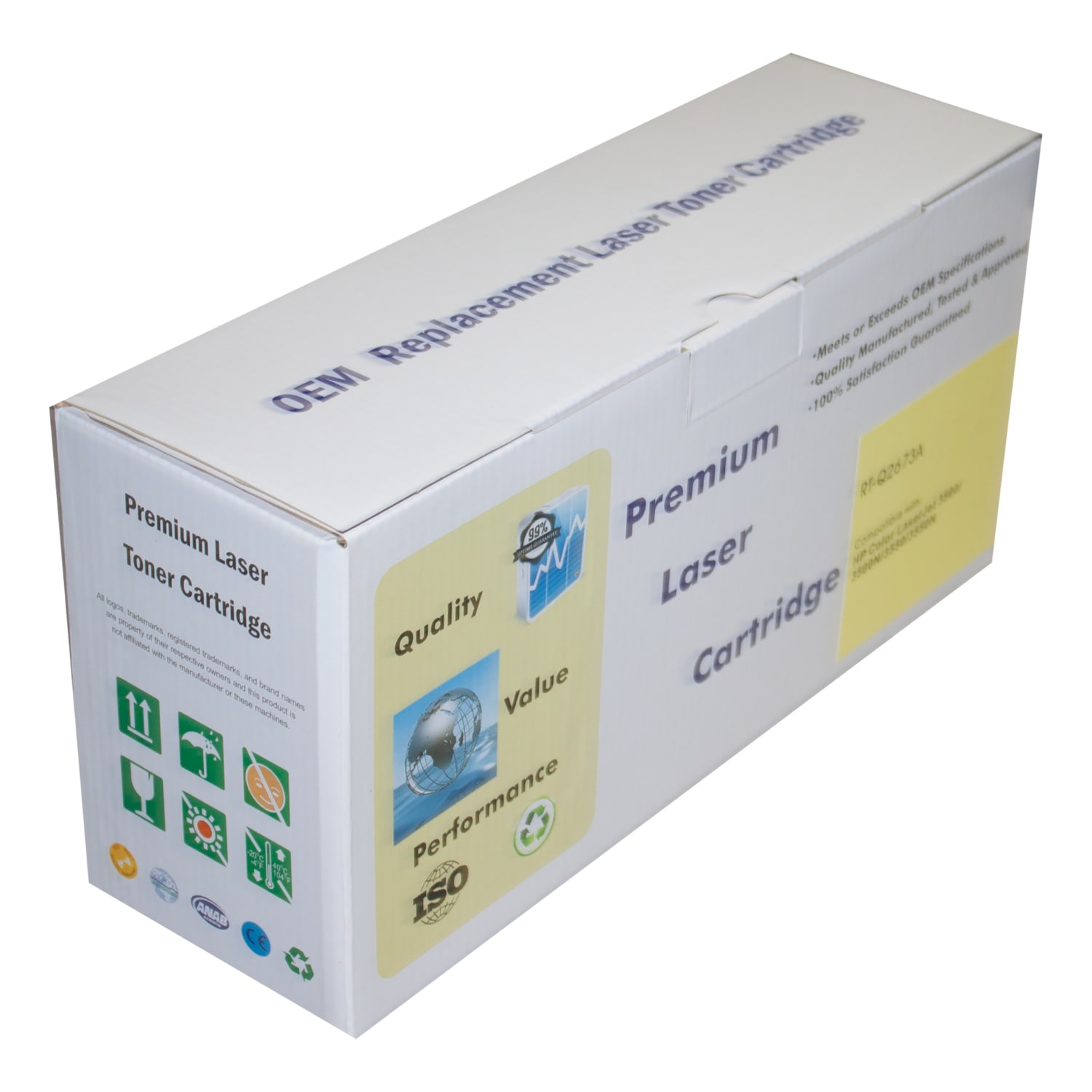 M&A Global Remanufactured Magenta Toner Cartridge Replacement For HP 309A, Q2673A, Q2673A-CMA - Image 3