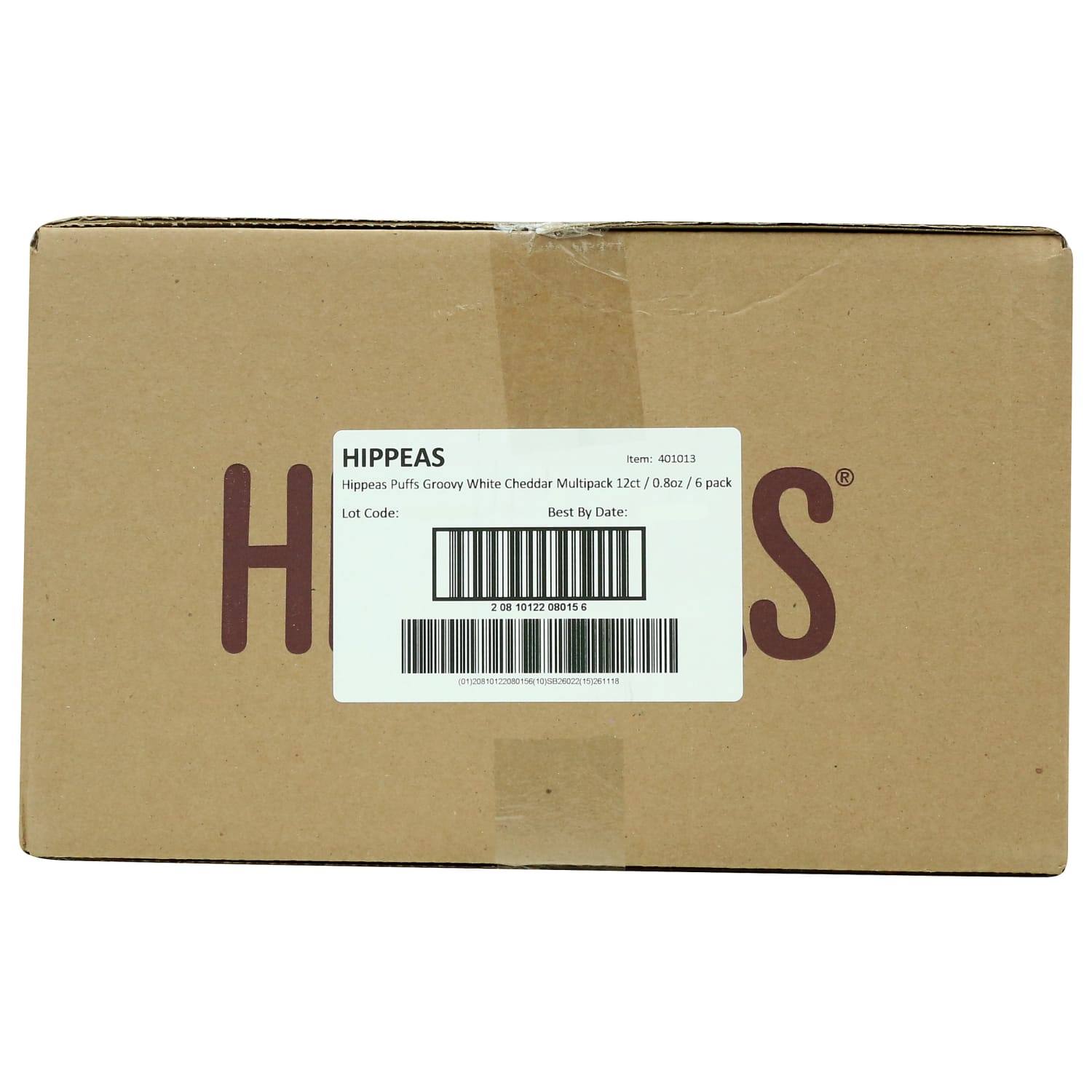 HIPPEAS Chickpea Puffs, White Cheddar, 0.8 Oz, Total Qty 72 - Image 4